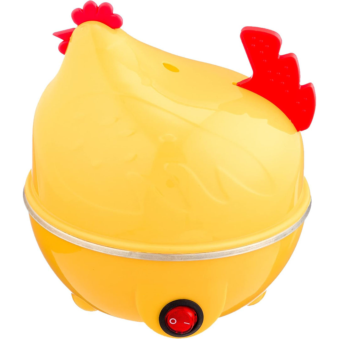 جهاز سلق البيض شكل الفرخه - أصفر