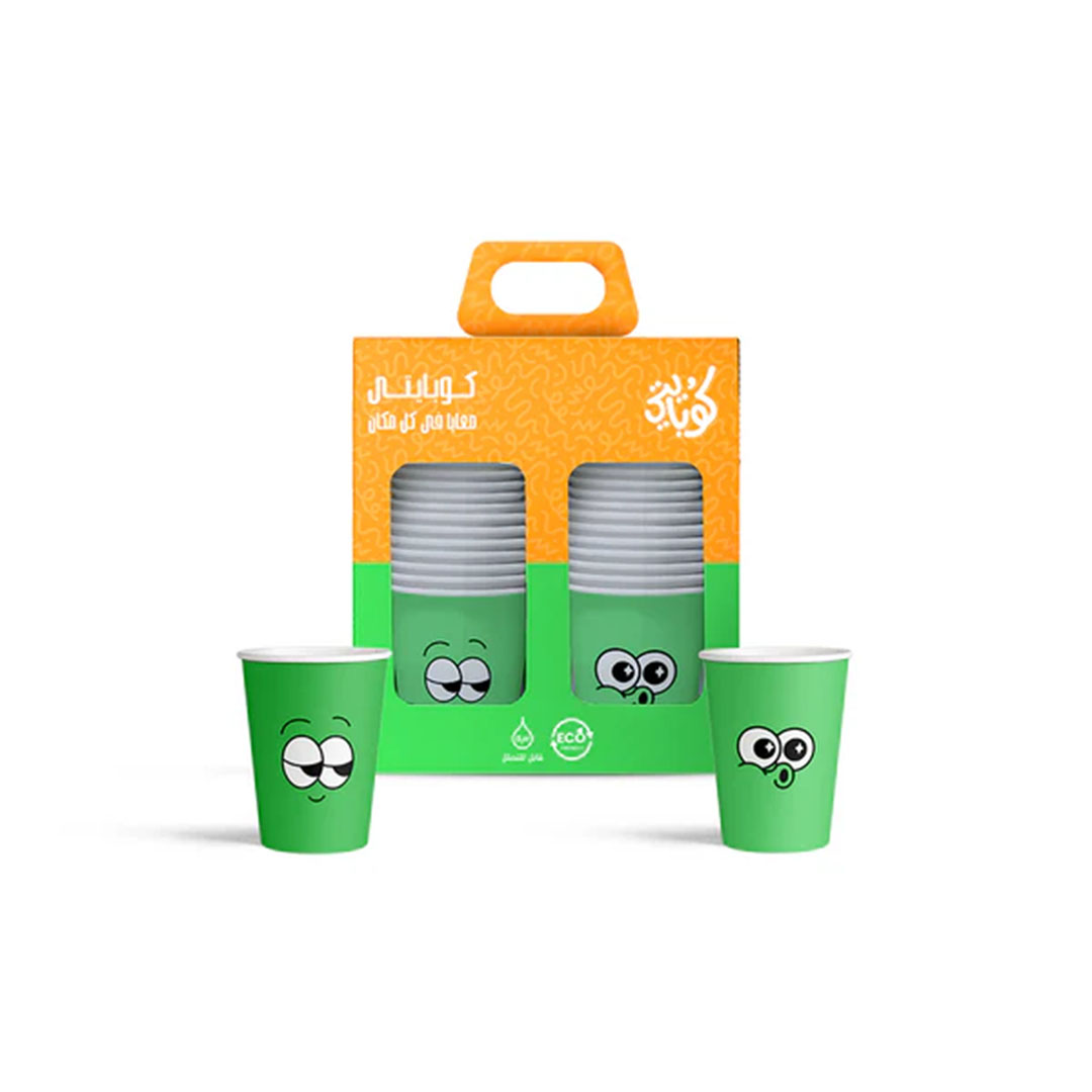 اكواب ورقية من كوبايتى - 195 مللي -  50 قطعة