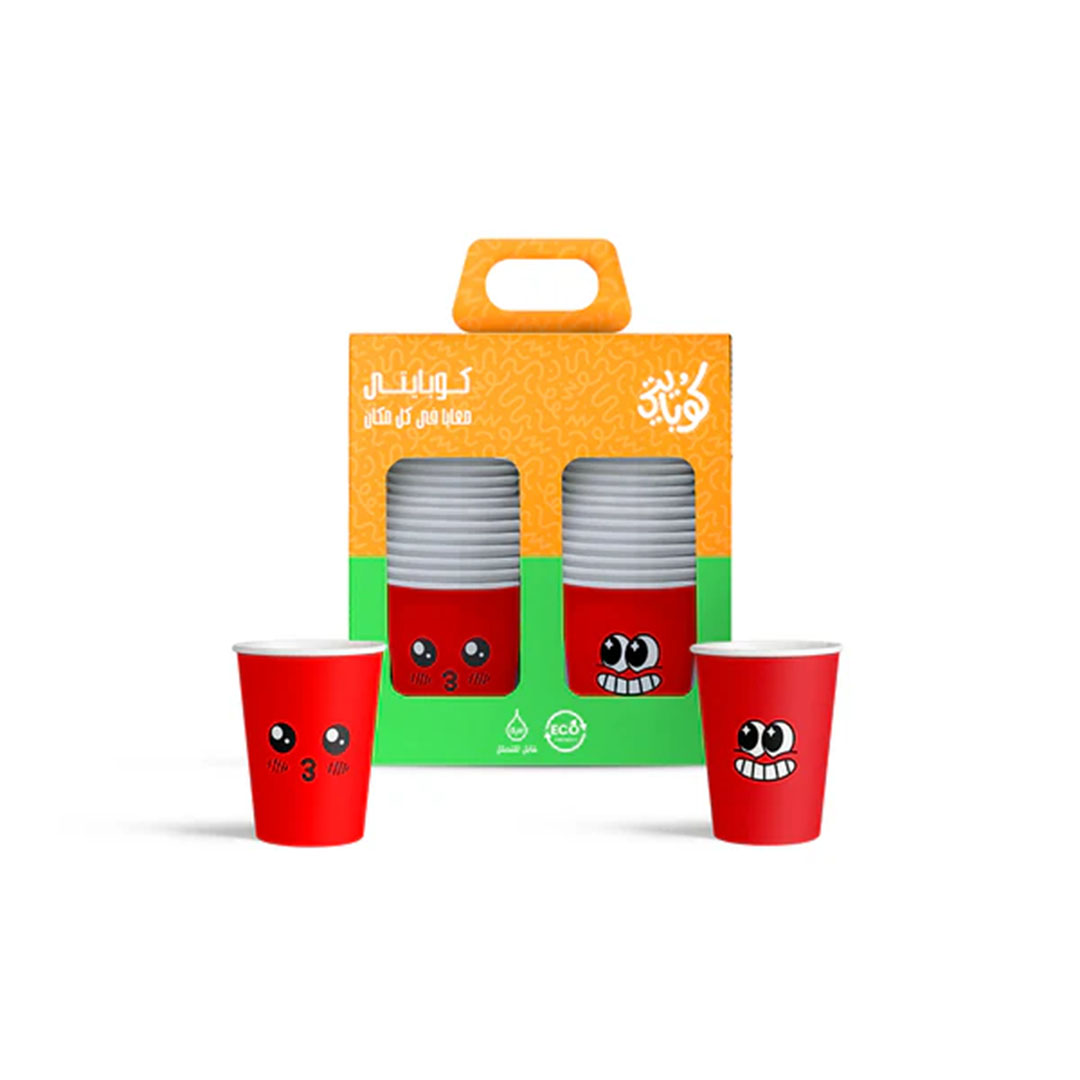 اكواب ورقية من كوبايتى - 195 مللي -  50 قطعة