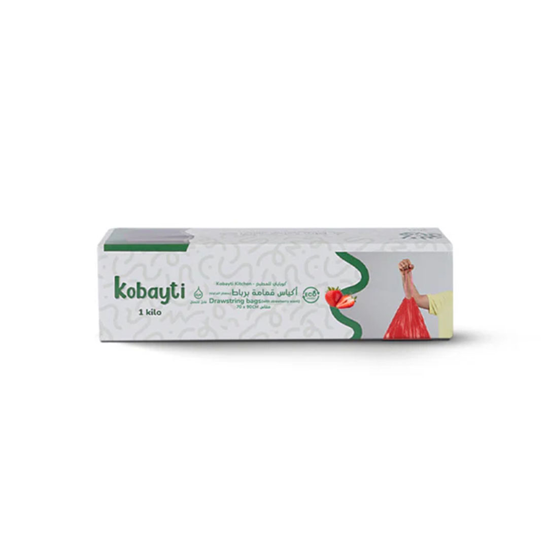 أكياس قمامة فراولة 70 * 90 - 1كيلو