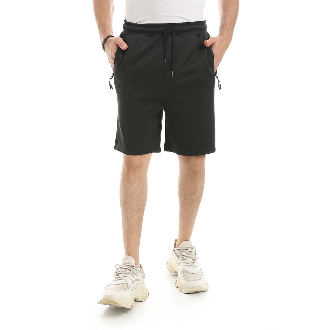 شورت بسحاب وجيب رجالي