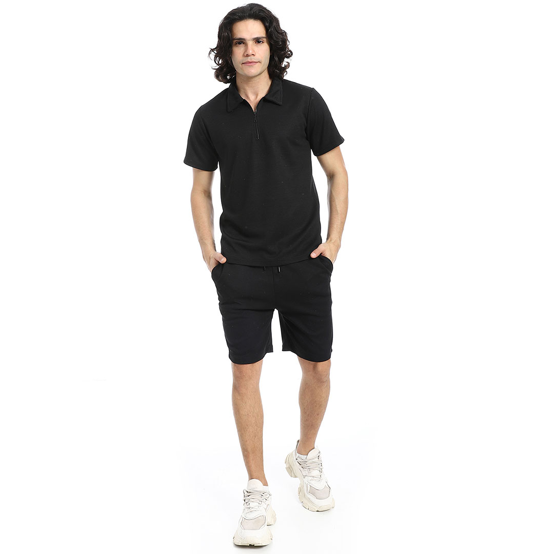 تيشيرت وشورت بسوستة رجالي a29