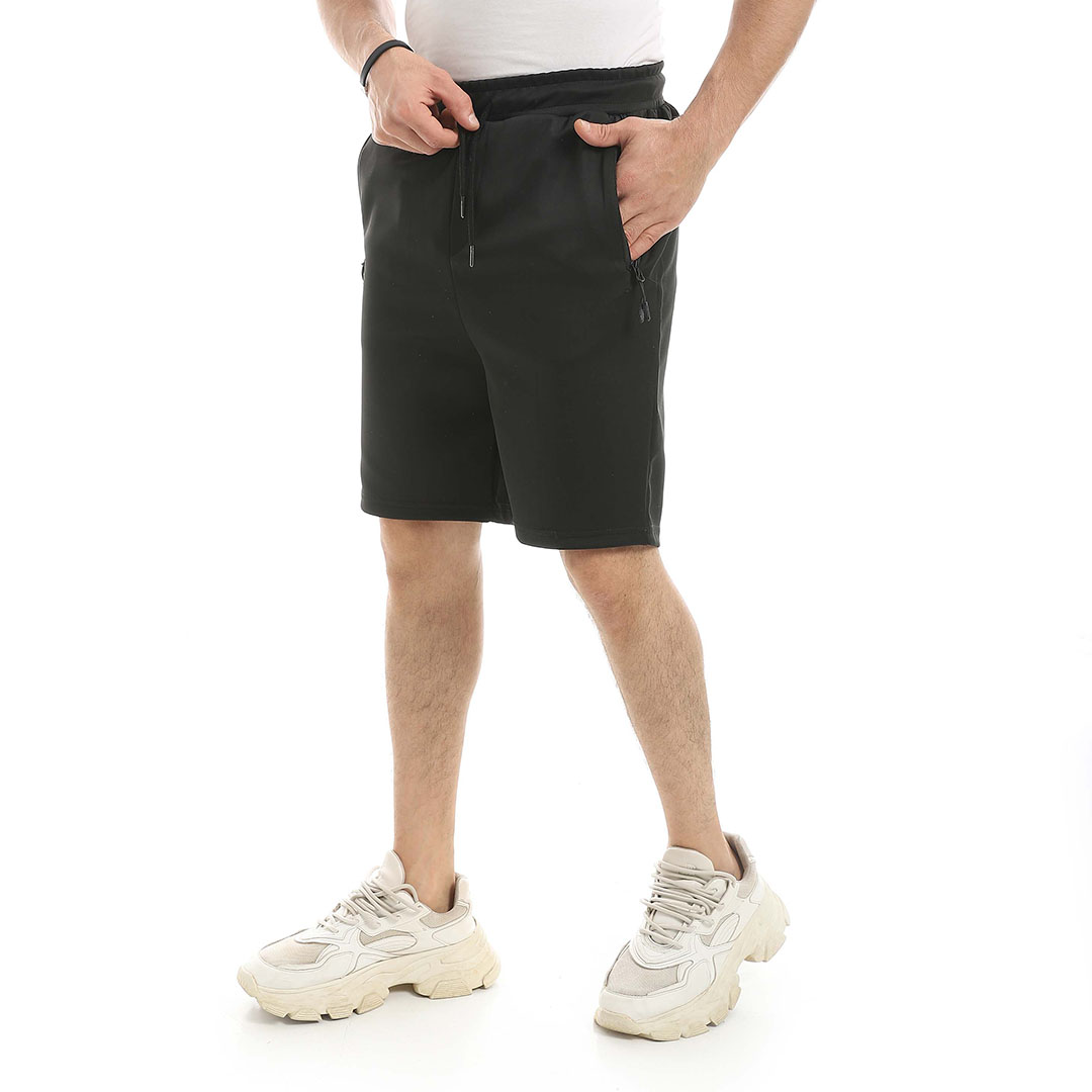 شورت بسحاب وجيب رجالي