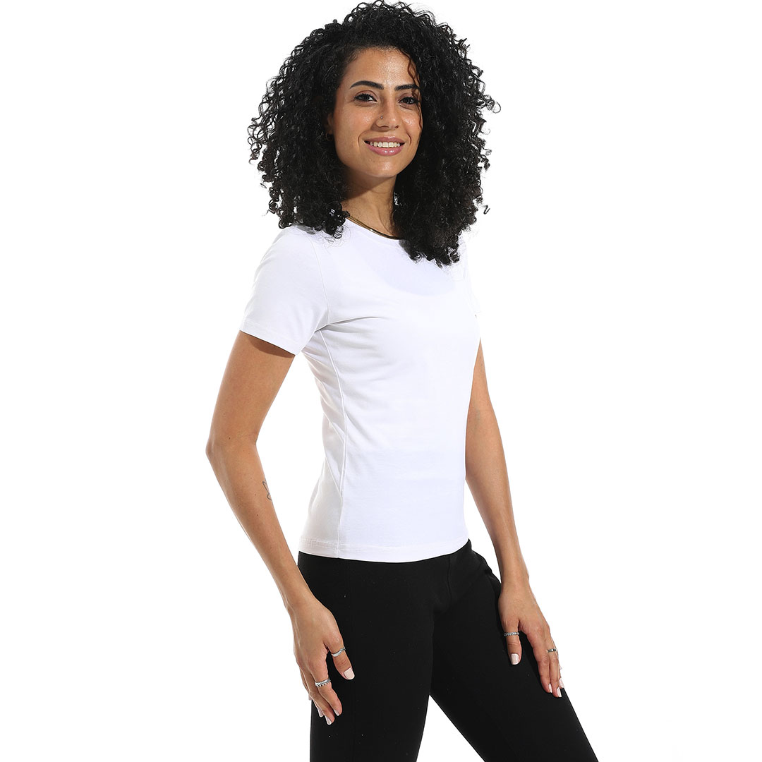 تيشيرت ليكرا نصف كم رقبة دائرية b33