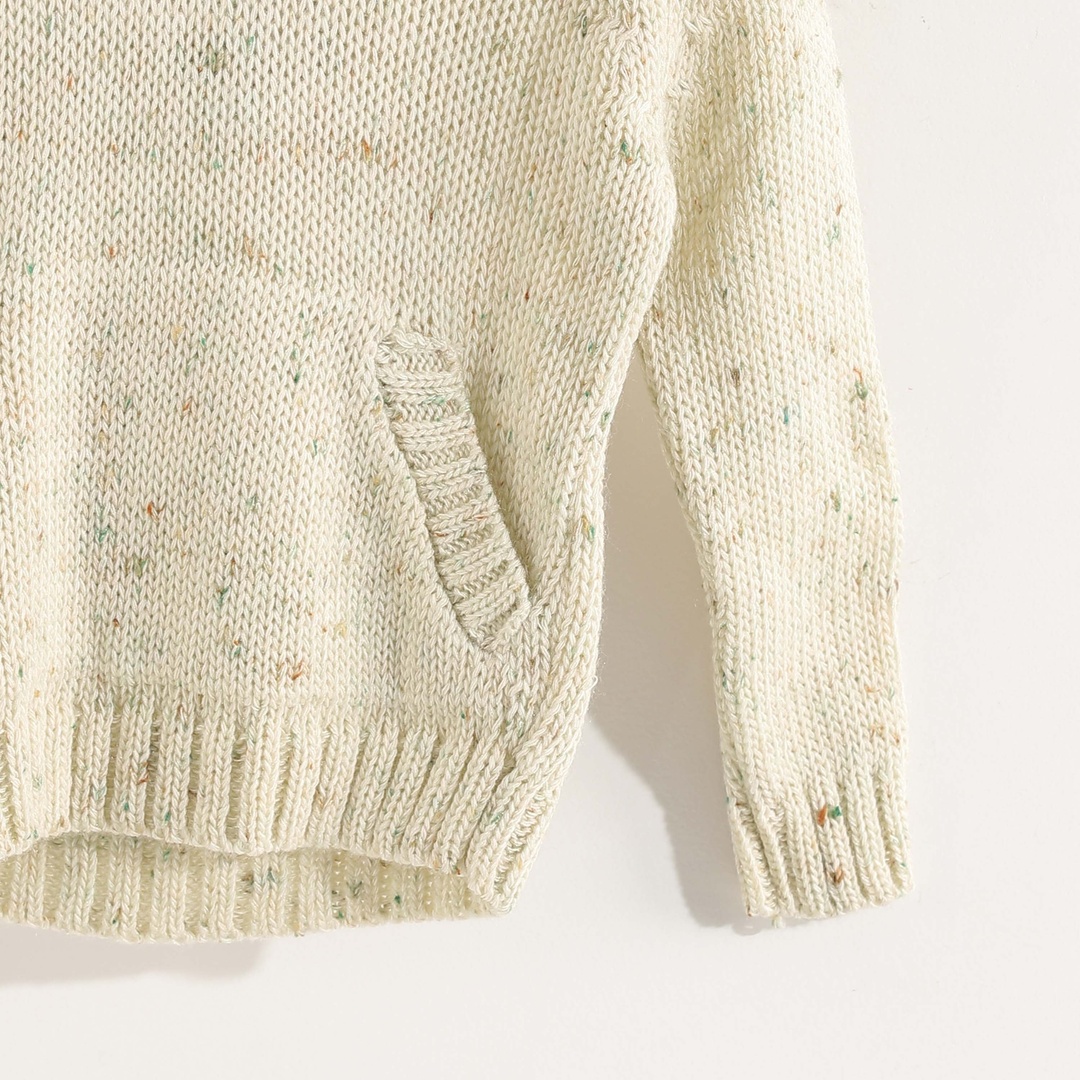 بلوفر أولادي شتوي بجيوب أمامية وكابشو - 1455