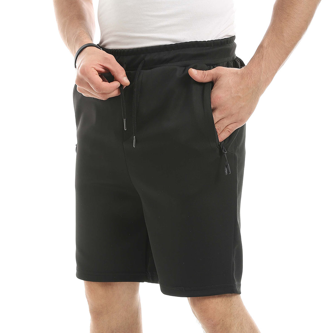 شورت بسحاب وجيب رجالي