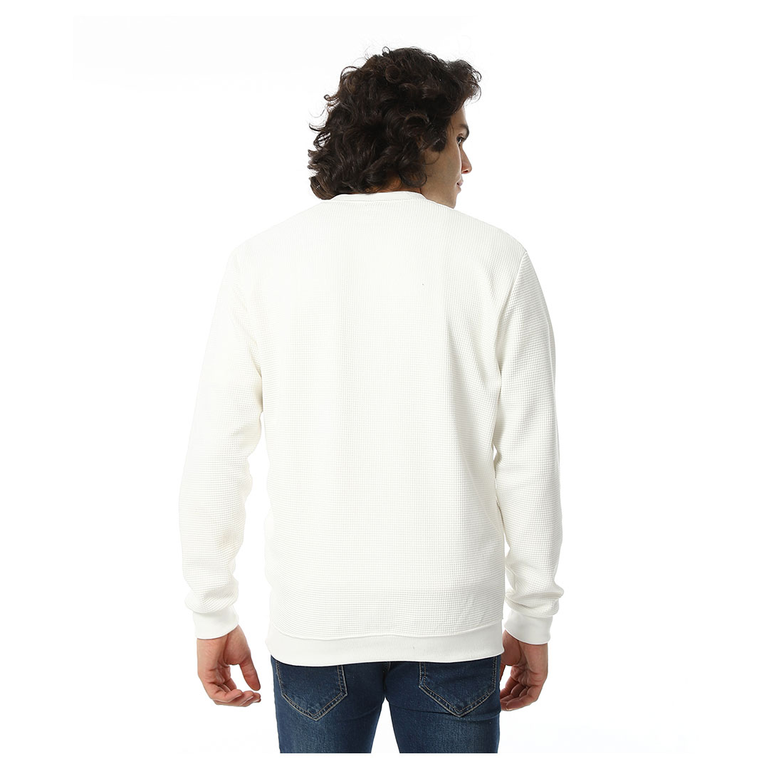 بلوفر رقبة شكل v رجالي A02