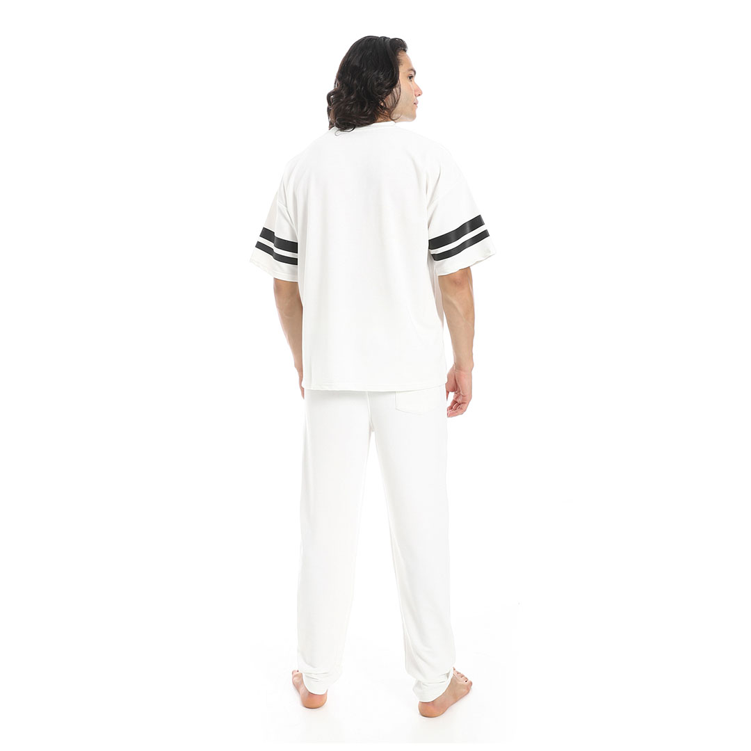 طقم رياضي رجالي ميلتون - 2 قطعة a41