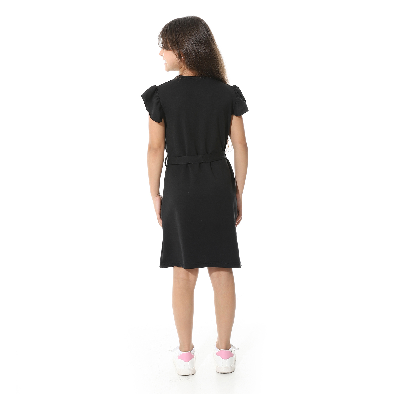 فستان مطبوع أمامي للبنات - g05