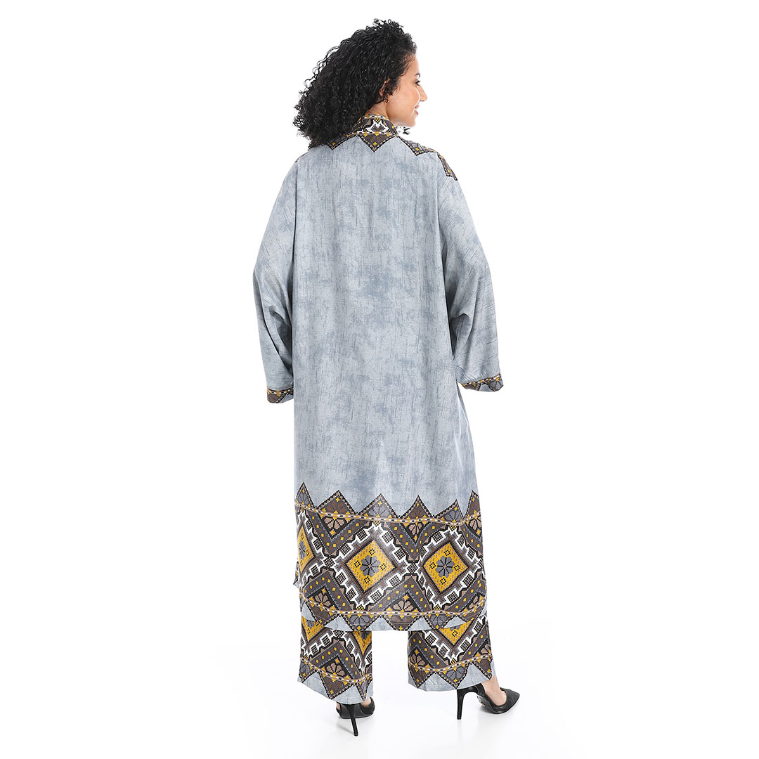 سوت كيمونو مطبوعة حريمي s2184