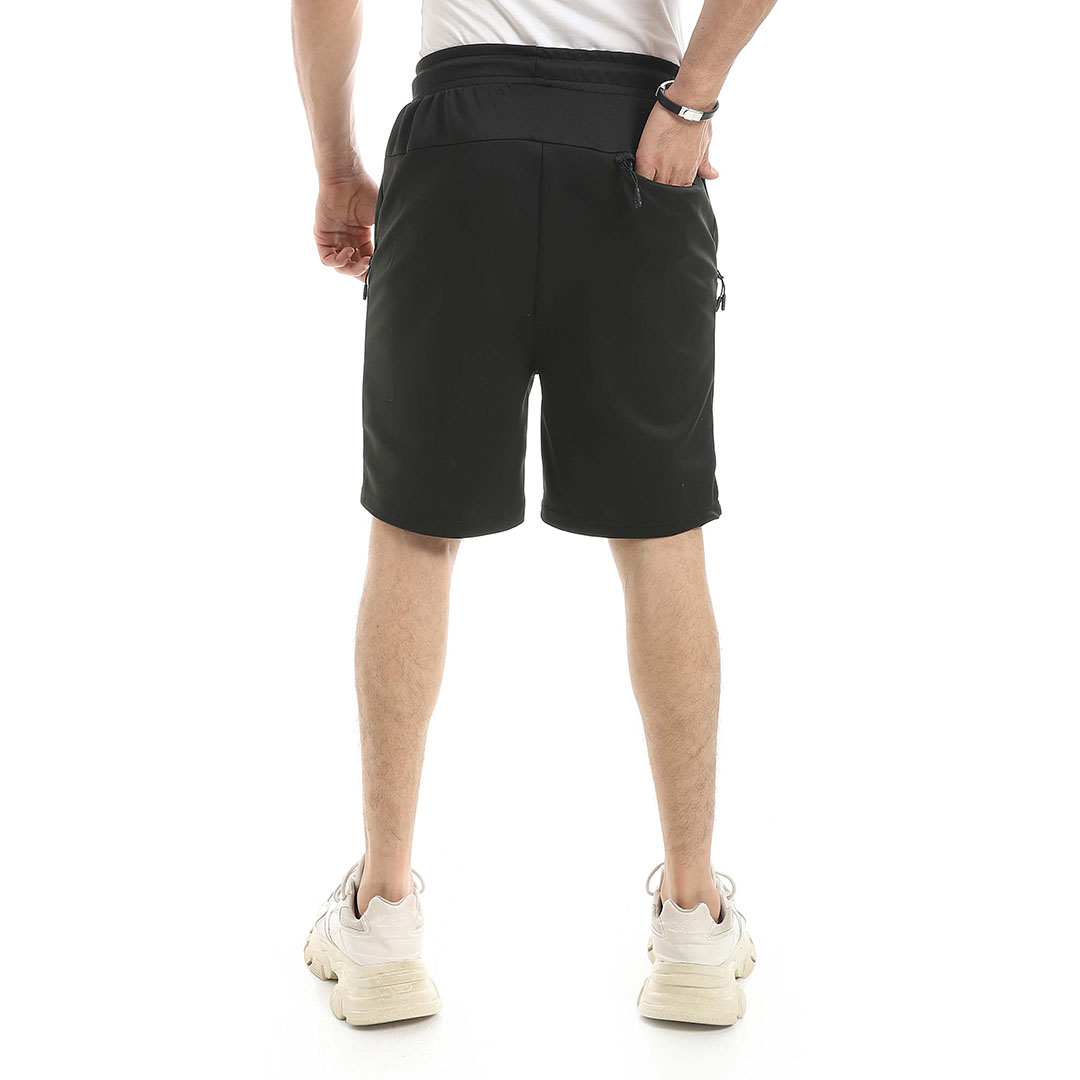 شورت بسحاب وجيب رجالي