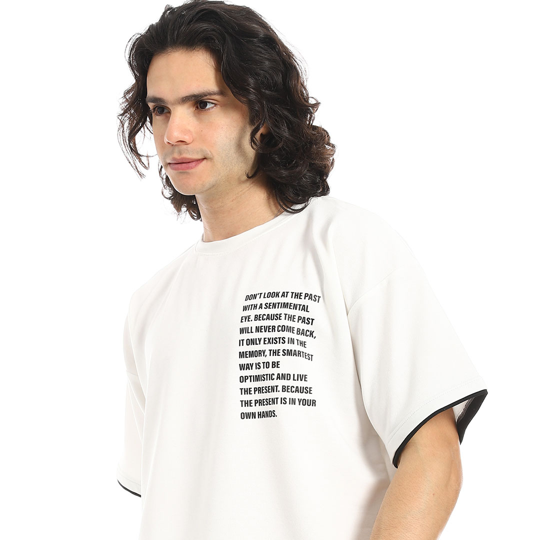 تيشيرت وشورت رجالي مطبوع a37