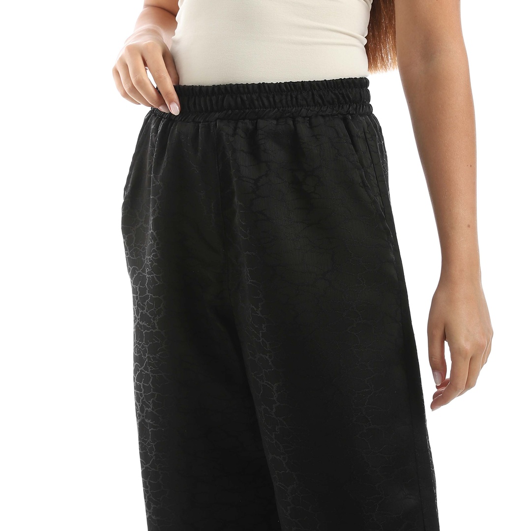 بنطلون فضفاض مع جيوب حريمي b34