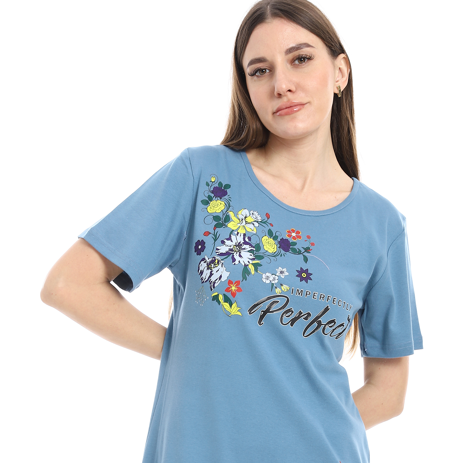 قميص نوم بأكمام قصيرة h07