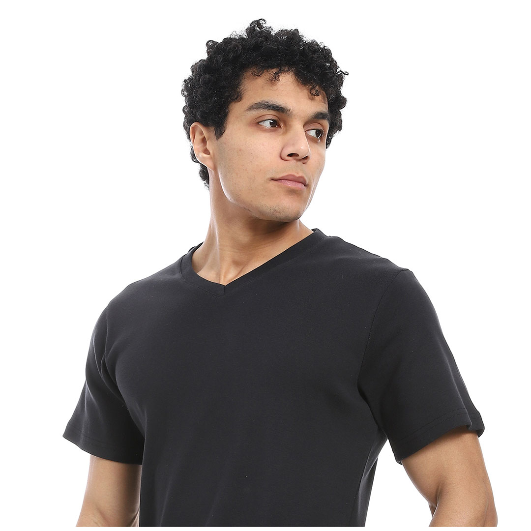 بيجامة برقبة على شكل حرف V رجالي h103