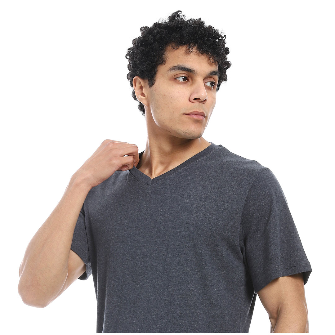 بيجامة برقبة على شكل حرف V رجالي h103