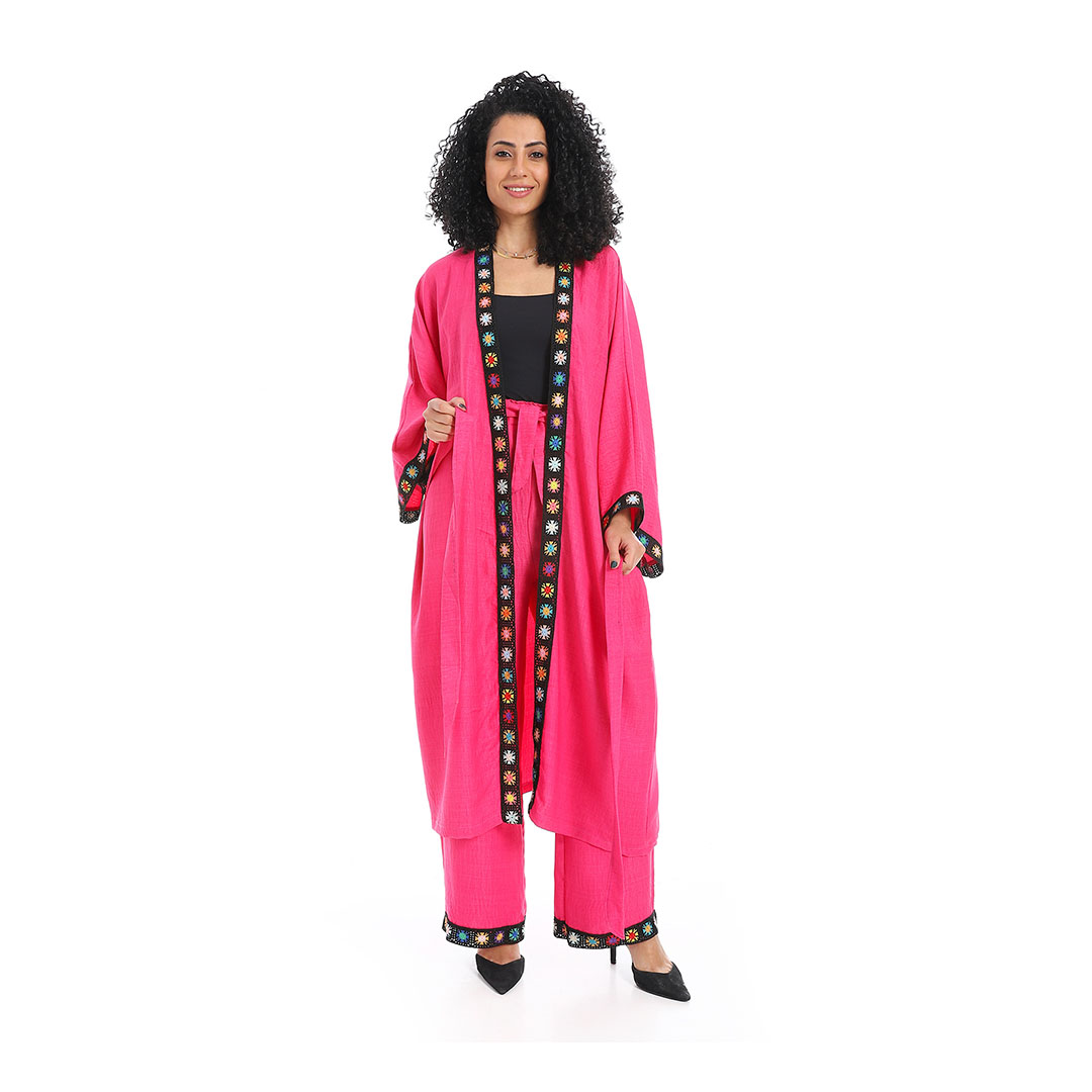 سوت كيمونو سادة حريمي s2182