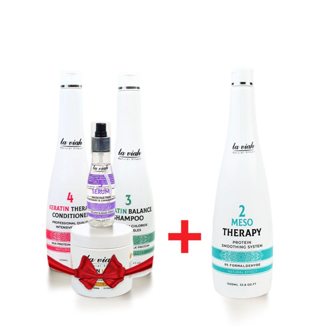 بروتين ميزو ثيرابي + مجموعة لافيه - 1000 مل