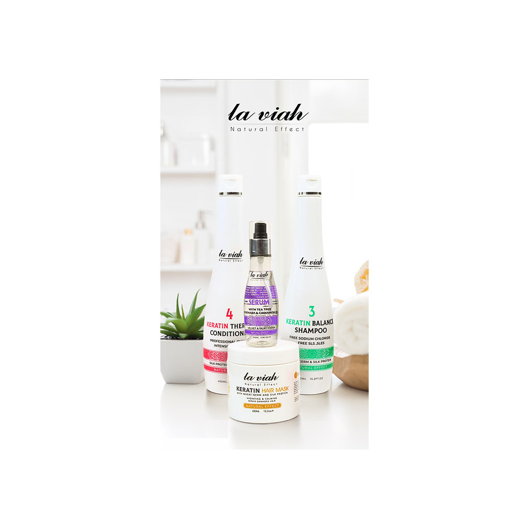 كافيار برو فيلر بنترات الذهب + مجموعة لافيه - 1000 مل