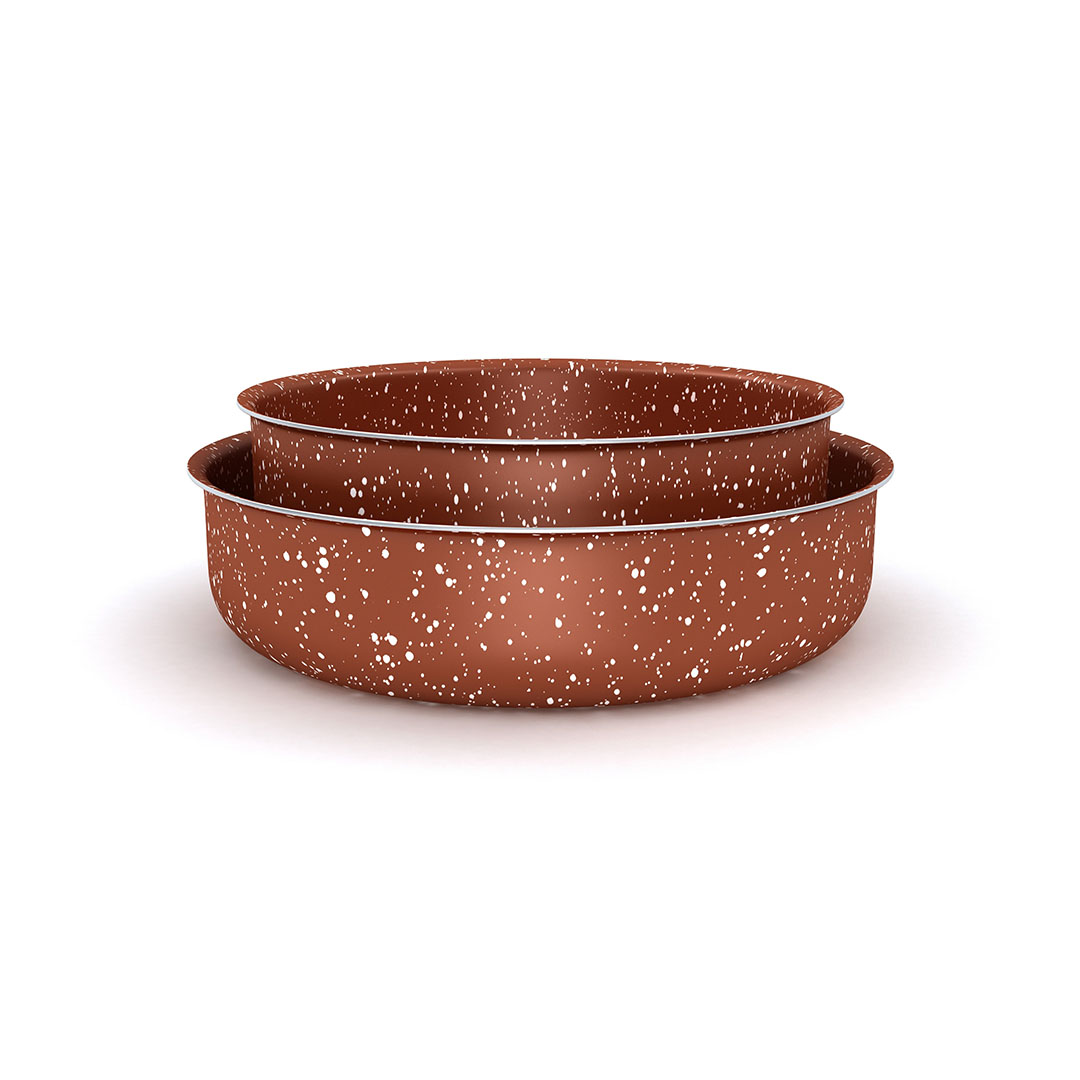 صواني فرن جرانيت لابيس - 2 قطعة - نحاسي