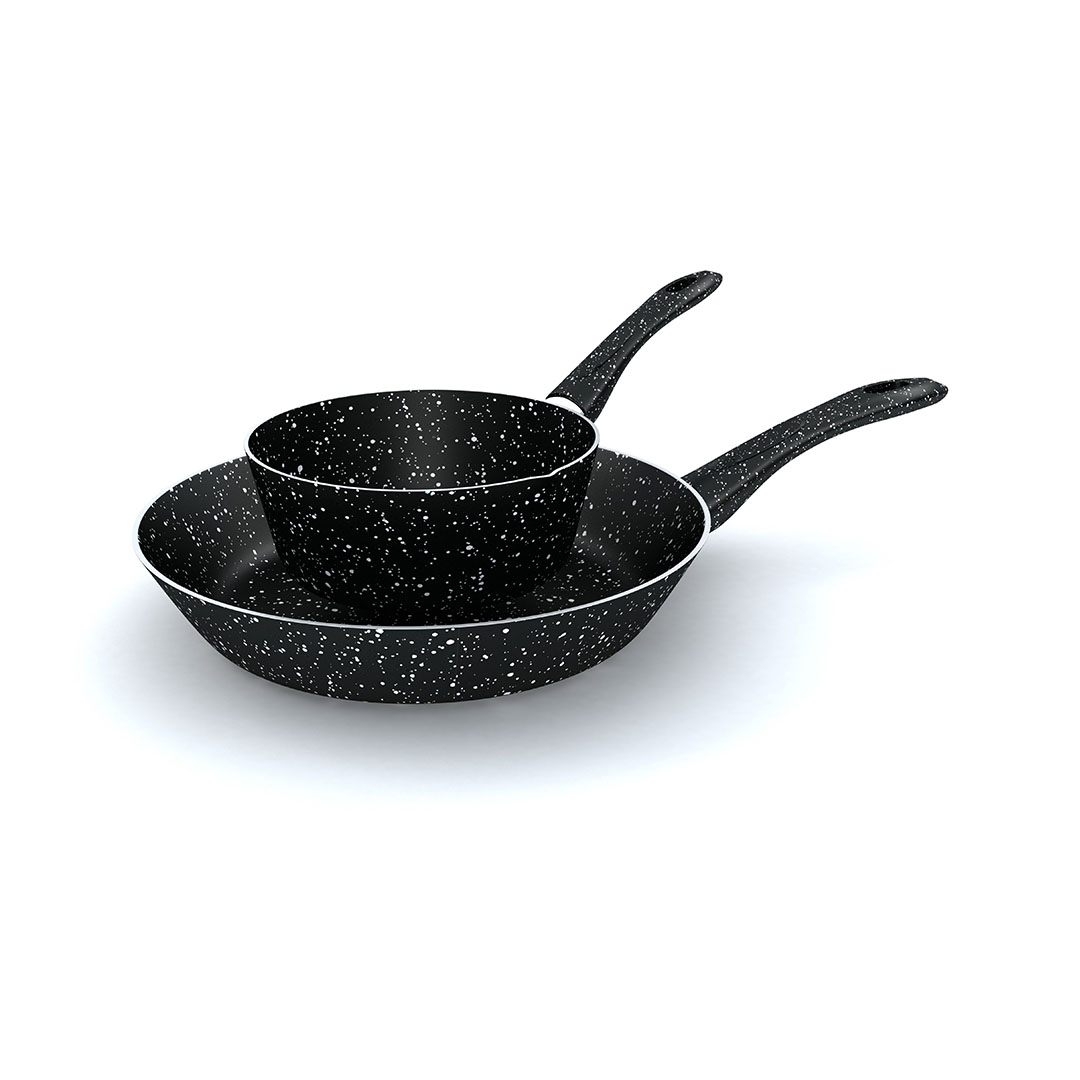 طاجن ومقلاة جرانيت لابيس - مقاس 16 - 26 سم