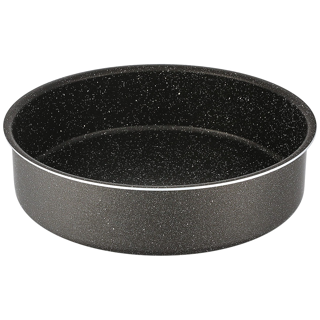صينية فرن جرانيت لازورد - 30 سم - أسود