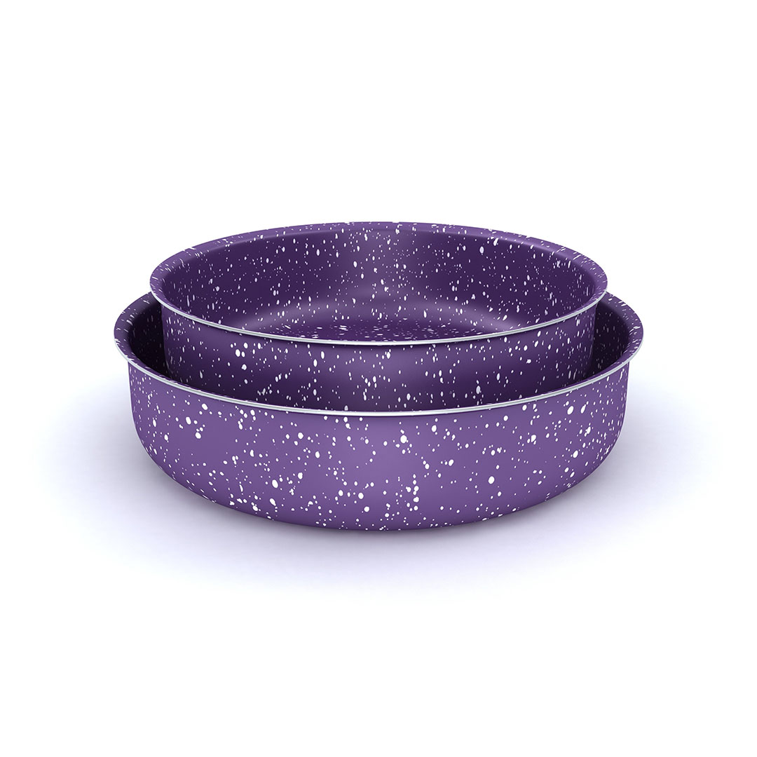 صواني فرن جرانيت لابيس - 2 قطعة - موف