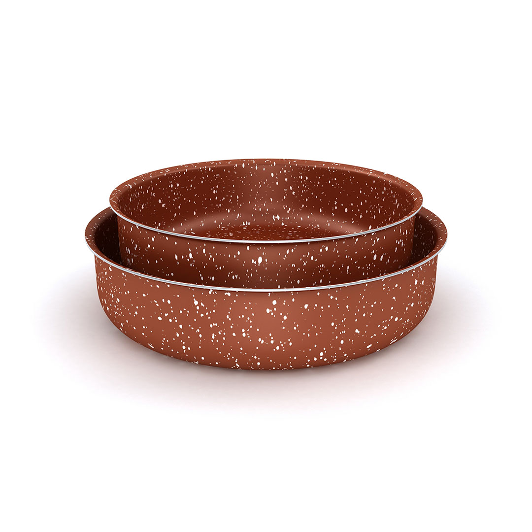 صواني فرن جرانيت لابيس - 2 قطعة - نحاسي