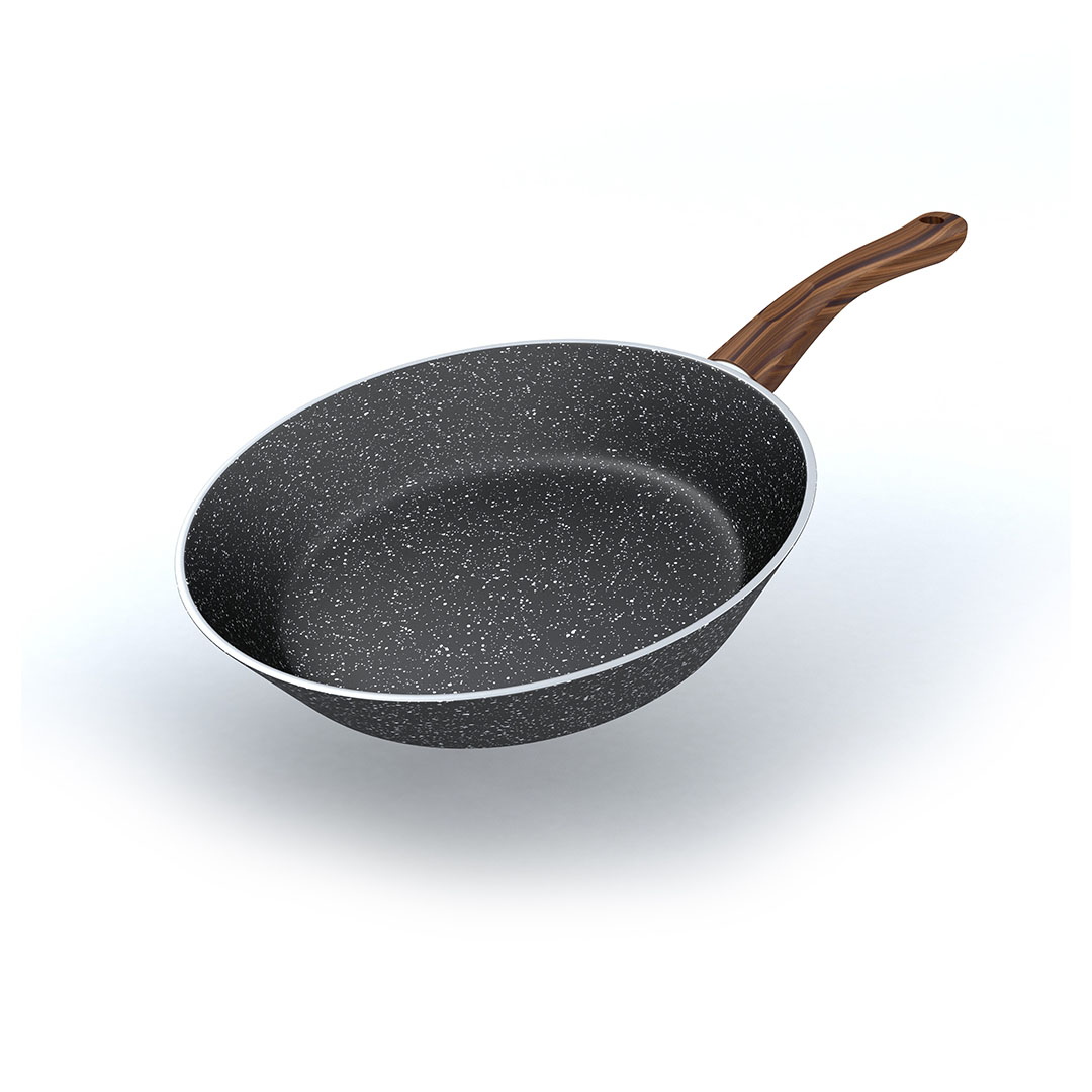 مقلاة لابيس جرانيت - مقاس 24 سم - أسود