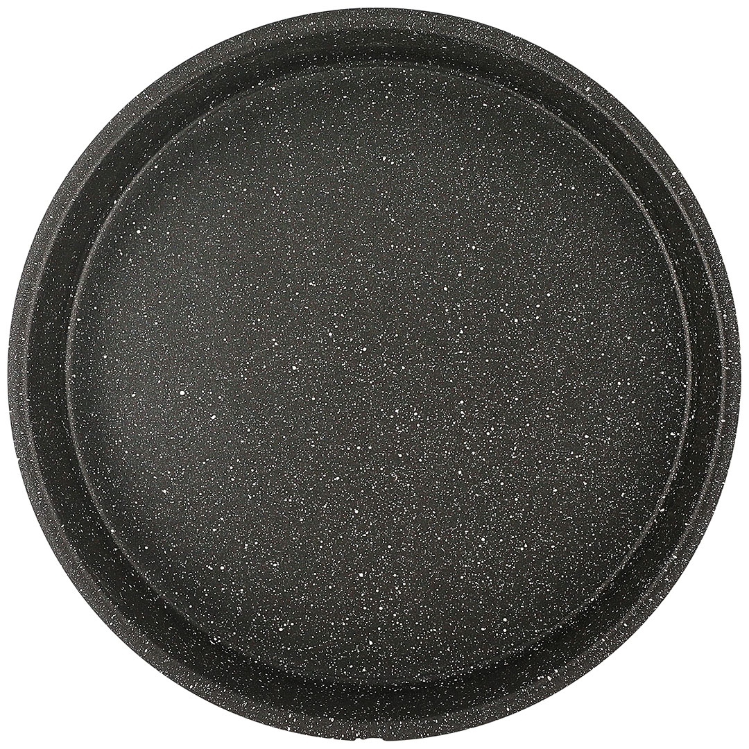 صينية فرن جرانيت لازورد - 30 سم - أسود