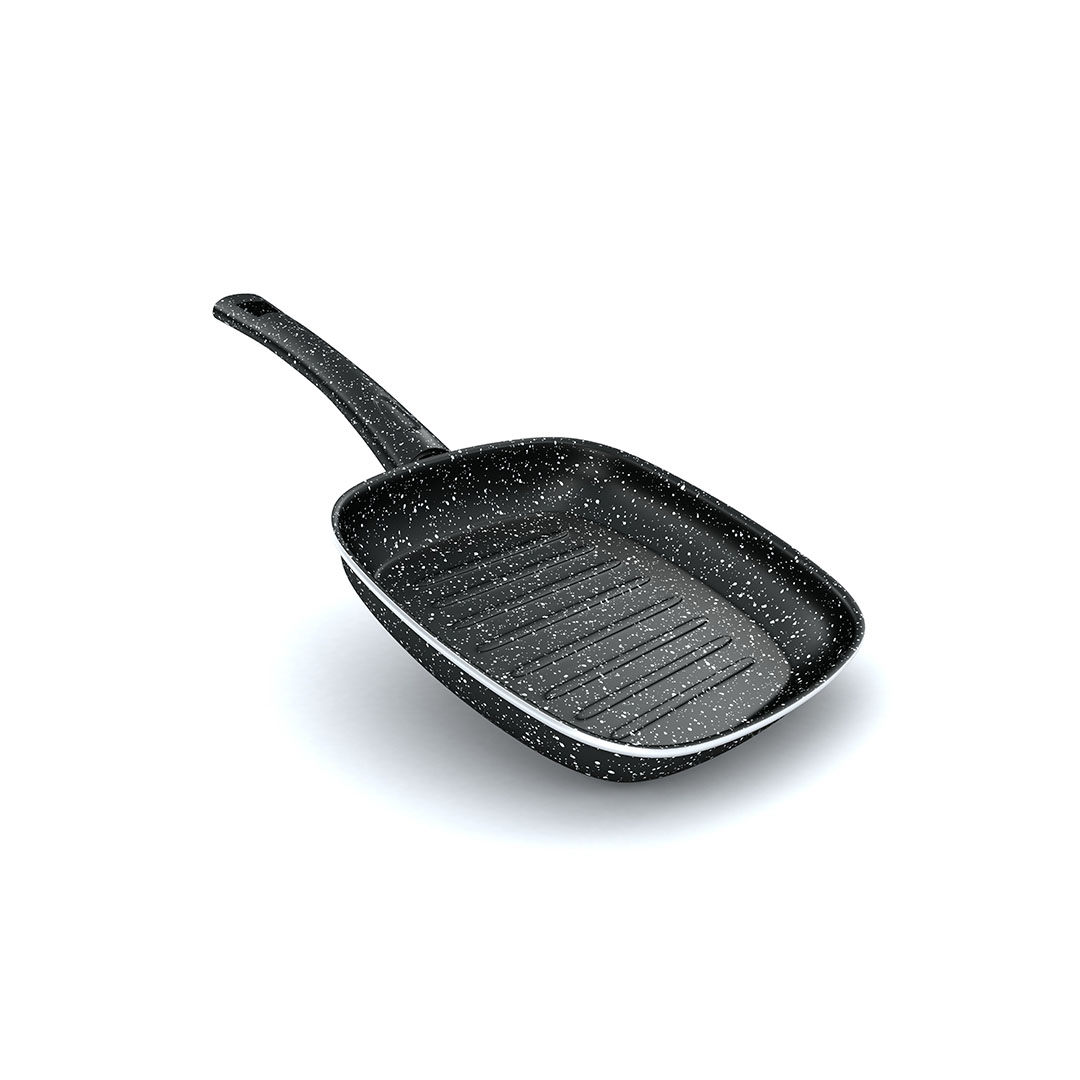 حلل لازورد جرانيت برايم - 9 قطع - أسود