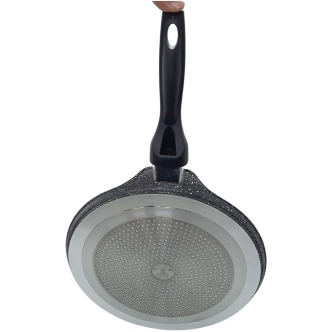 صينية كريب جرانيت من لازورد - 30 سم - أسود