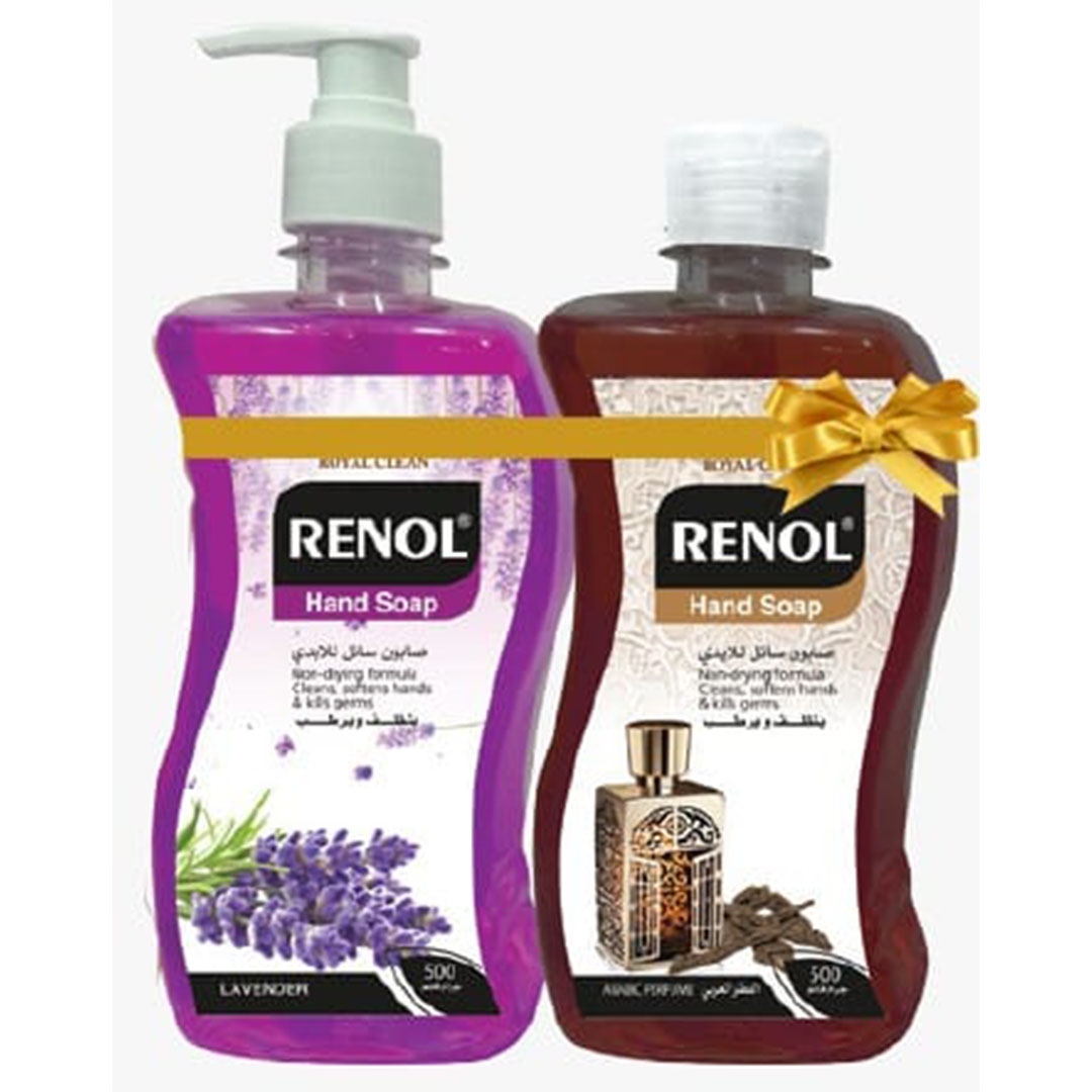 رينول هاند سوب غيار - 1 لتر - 1+1 زجاجة بخاخ