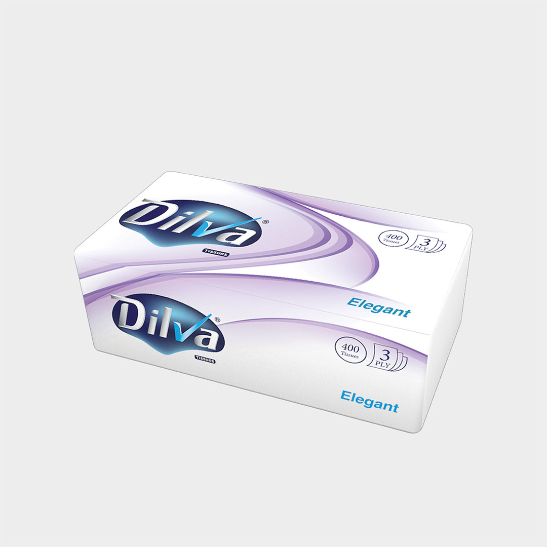 ديلفا مناديل سحب اليجانت - 3 طبقات - 400 منديل