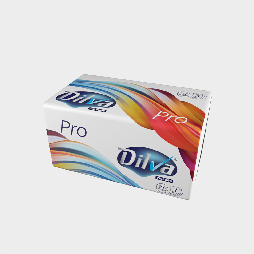 ديلفا مناديل سحب برو 3 طبقات - 550 منديل