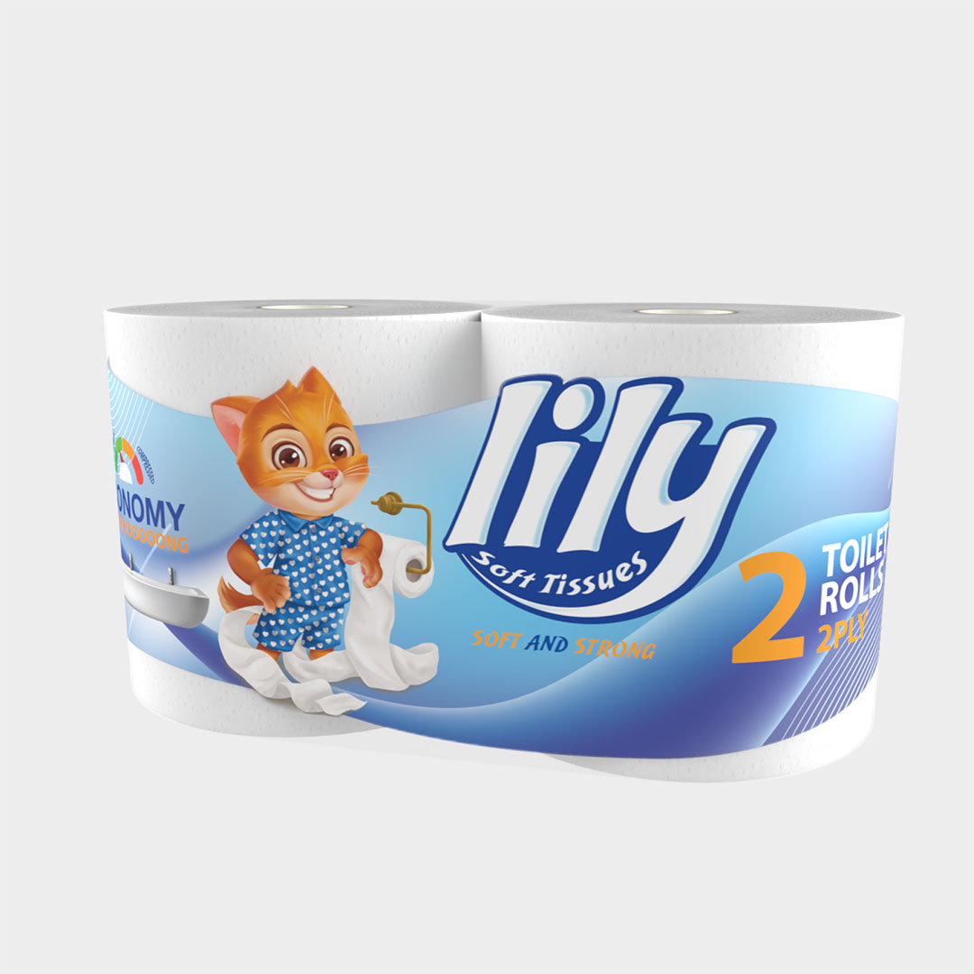 لي لي مناديل تواليت اقتصادي - طبقتين - 2 قطعة