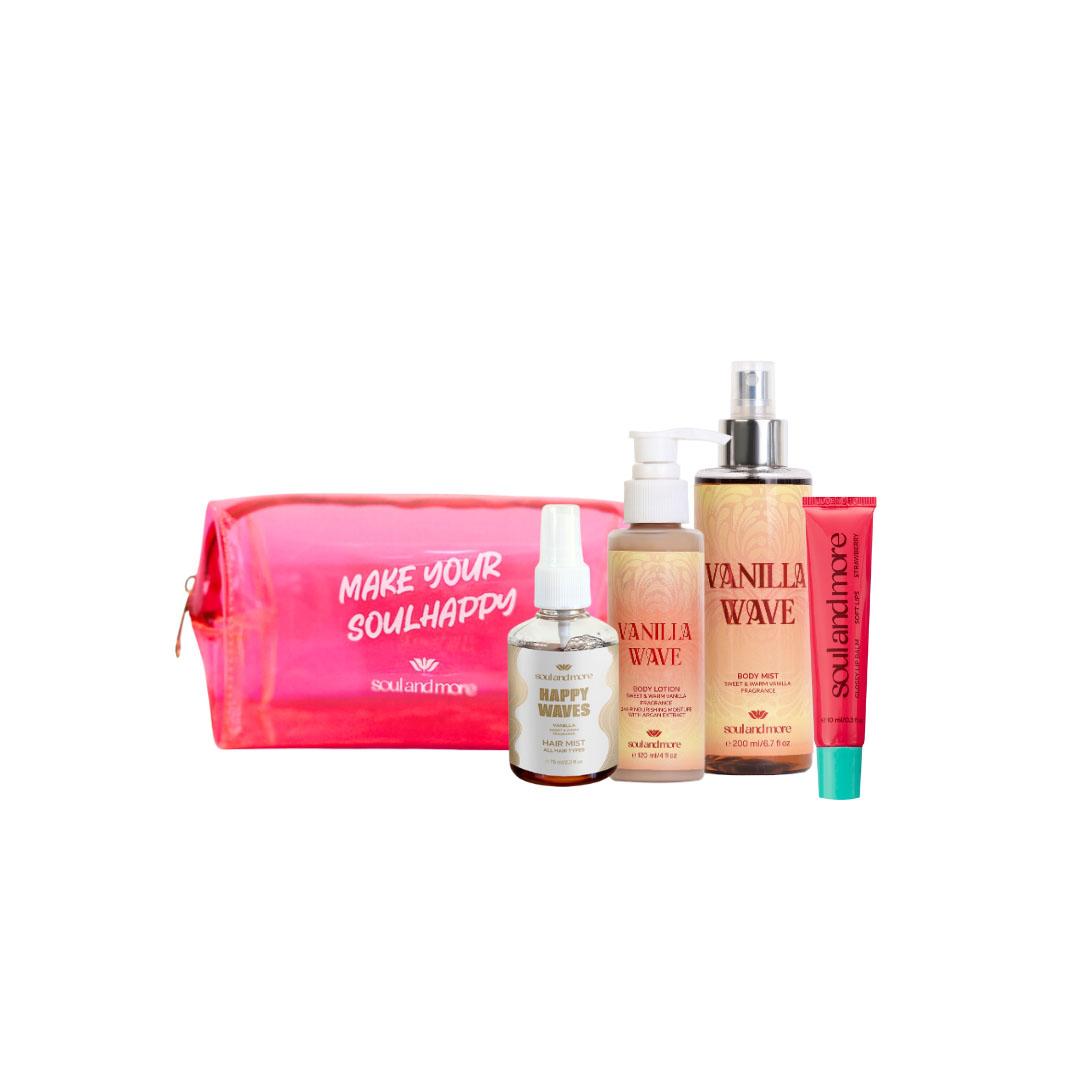 مجموعة سول اند مور اول داي بوش - 4 قطع - فانيليا ويف