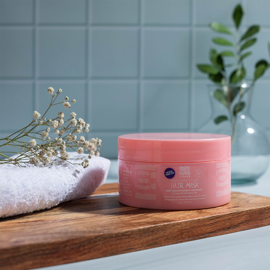 بلمبي كيرلز قناع الشعر ماسك بزبدة الشيا