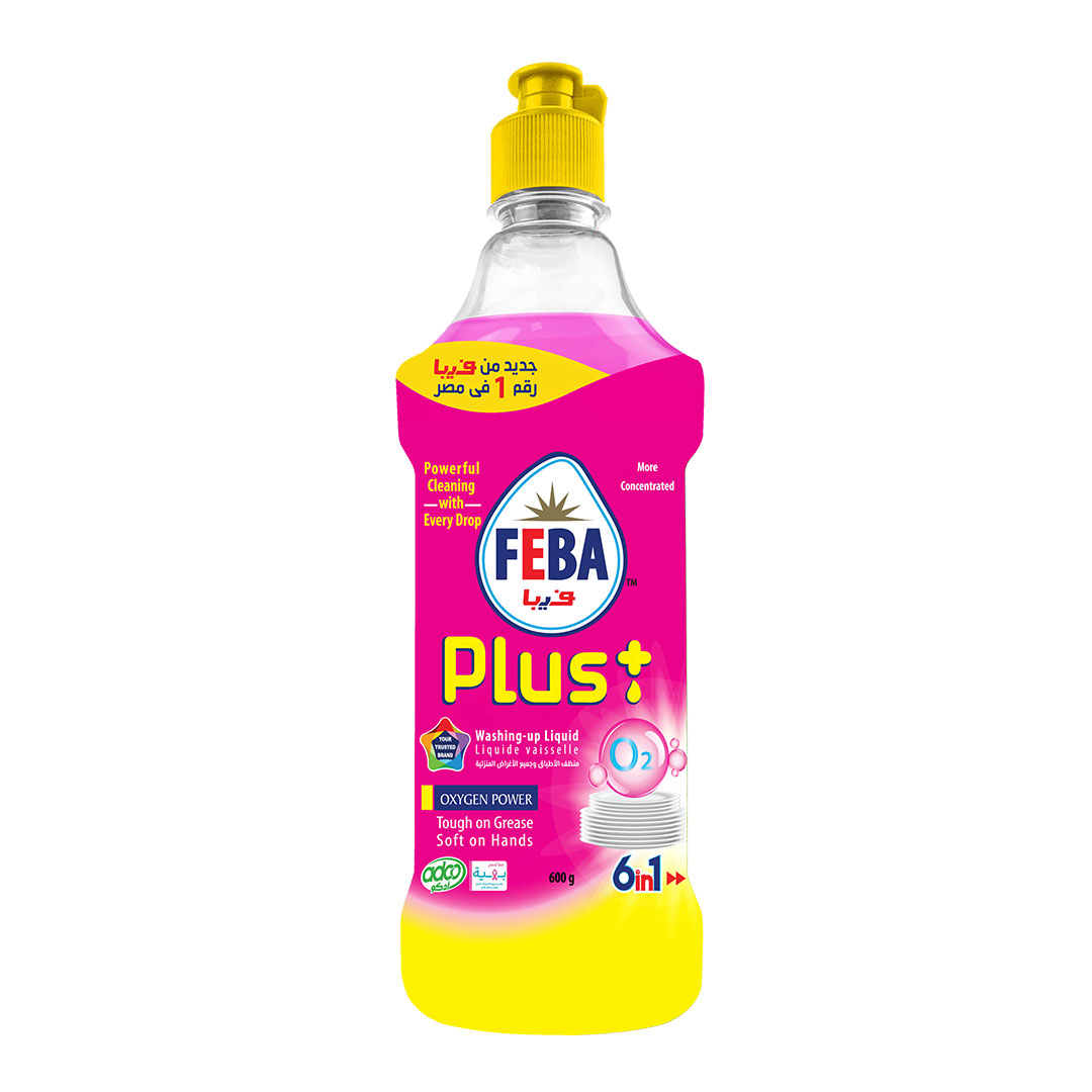 فيبا بلس منظف اطباق - أوكسي - 600 جم