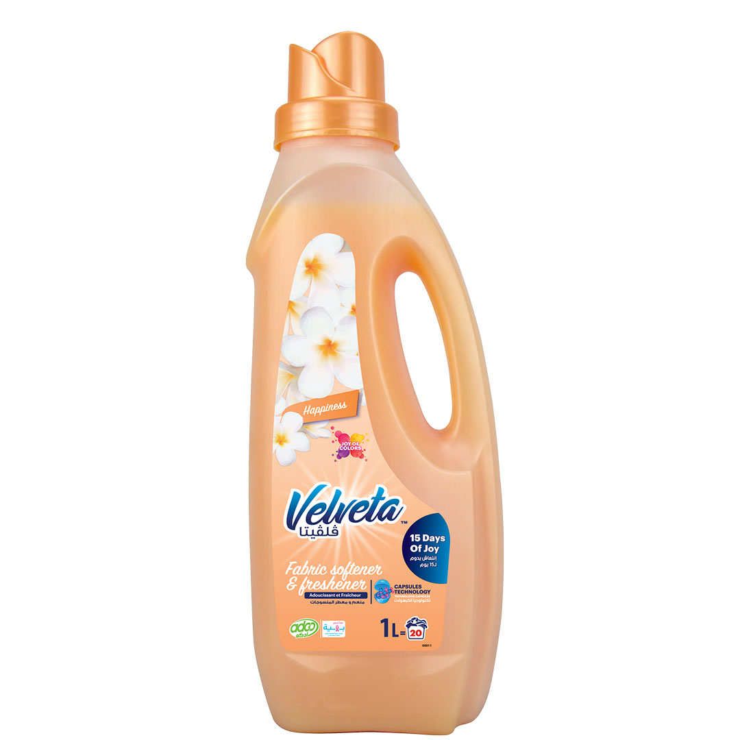 فلفيتا منعم ومعطر منسوجات رائحة السعادة - 1 لتر
