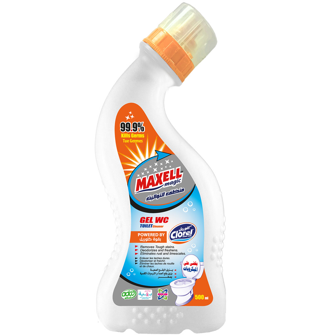 ماكسيل ماجيك منظف تواليت بقوة كلوريل - 500 مل