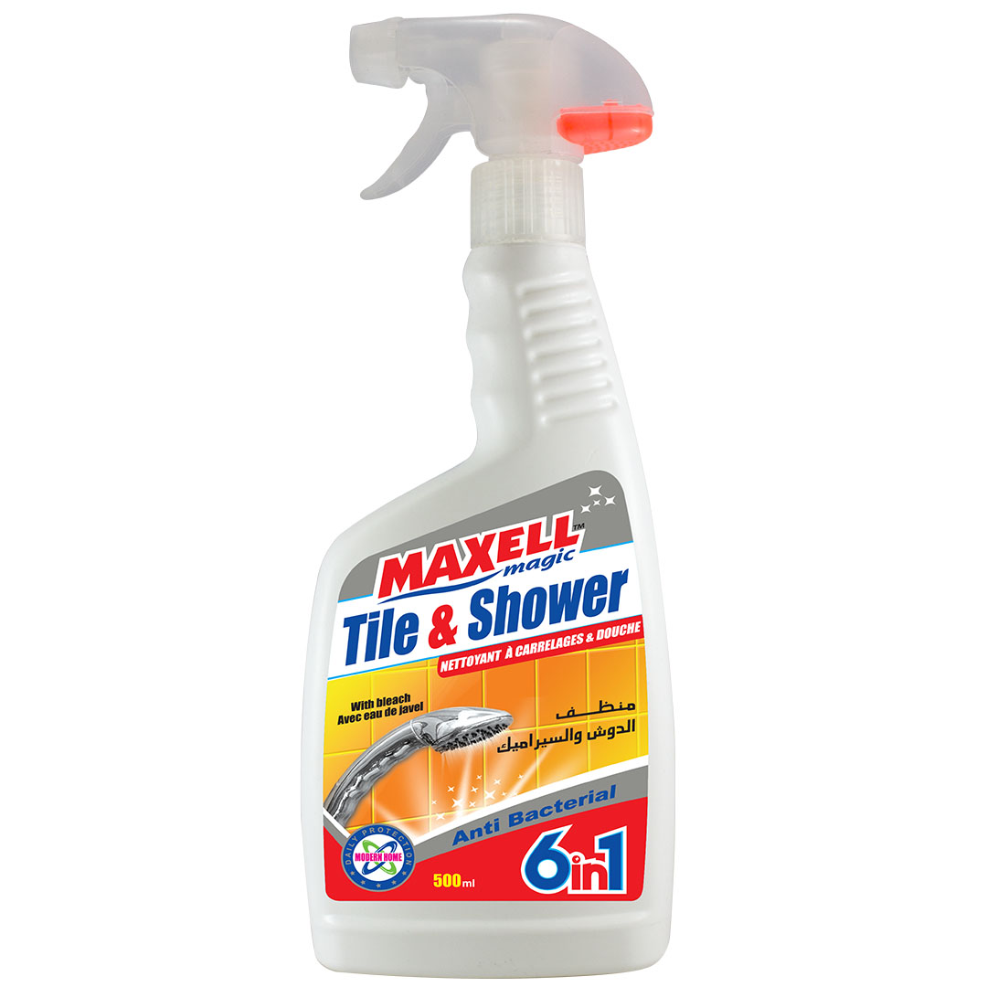 ماكسيل ماجيك متخصص منظف الدش والسيراميك رشاش - 500 مل