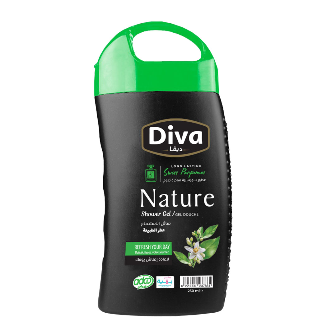ديفا سائل الاستحمام عطر الطبيعة - 250 مل