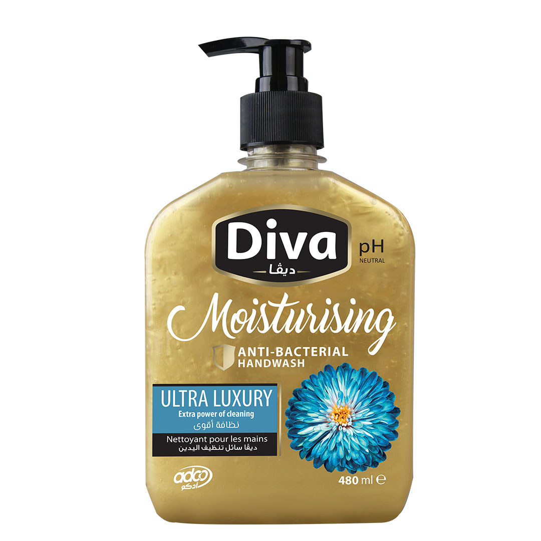 ديفا منظف ايدى الترا فخامه - 480 مل
