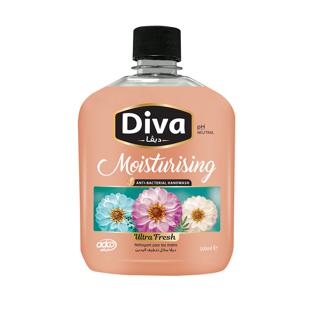 ديفا منظف ايدى الترا فريش اقتصادي - 500 مل