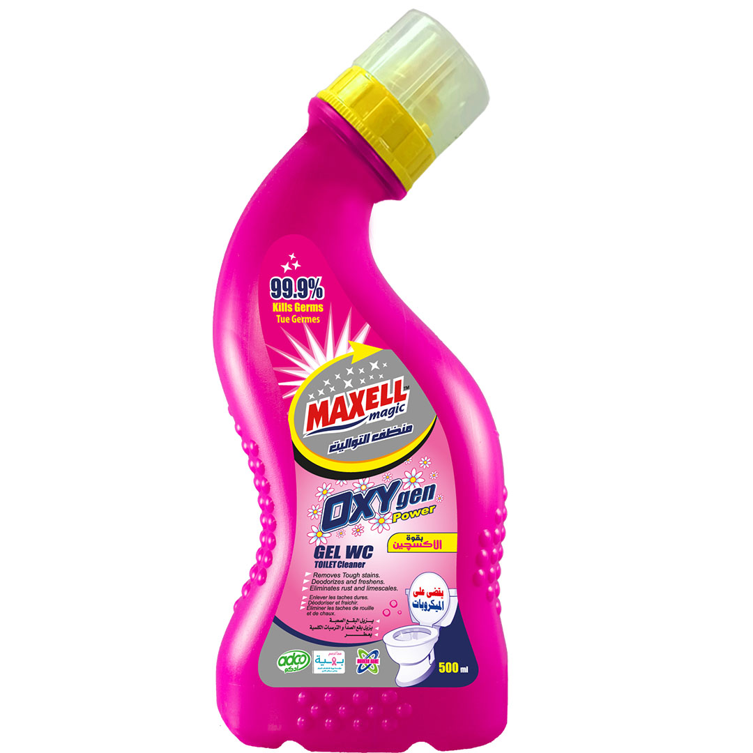ماكسيل ماجيك منظف تواليت بقوة الاكسجين - 500 مل