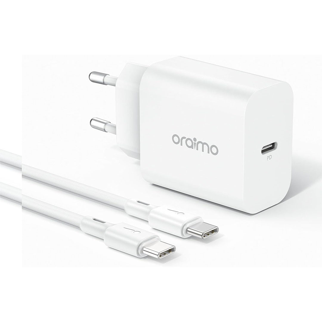 طقم شاحن اورايمو EU OCW-E106S+CC54 - أبيض