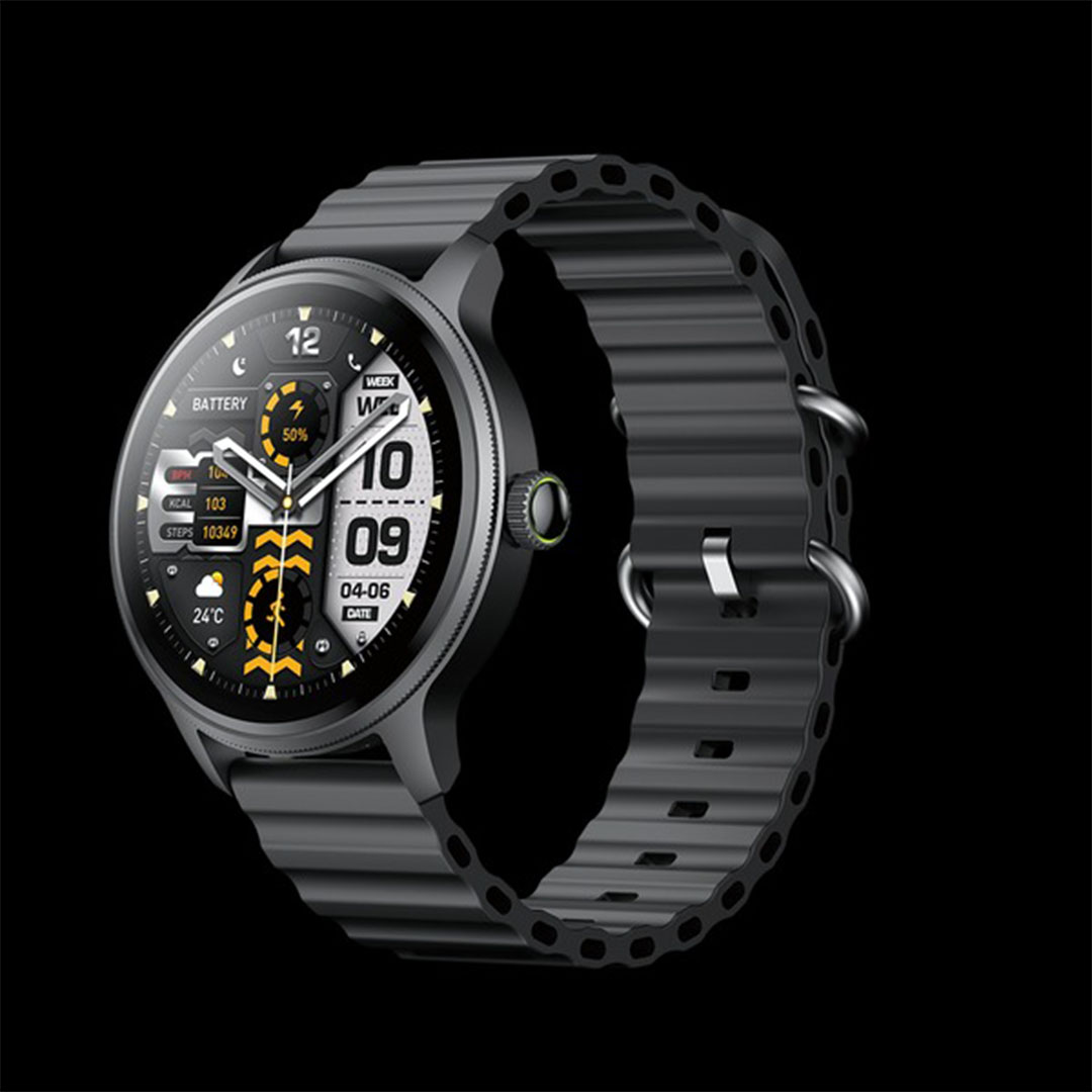 ساعة اورايمو Watch 5R Pro الذكية مع خاصية الاتصال عبر البلوتوث - OSW-830 - أسود