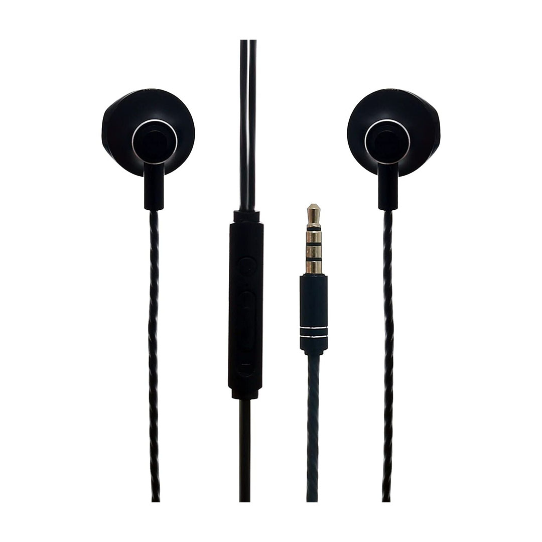 سماعة أذن سلكية ريمكس RM-711 - ستيريو - إلغاء ضوضاء - أسود