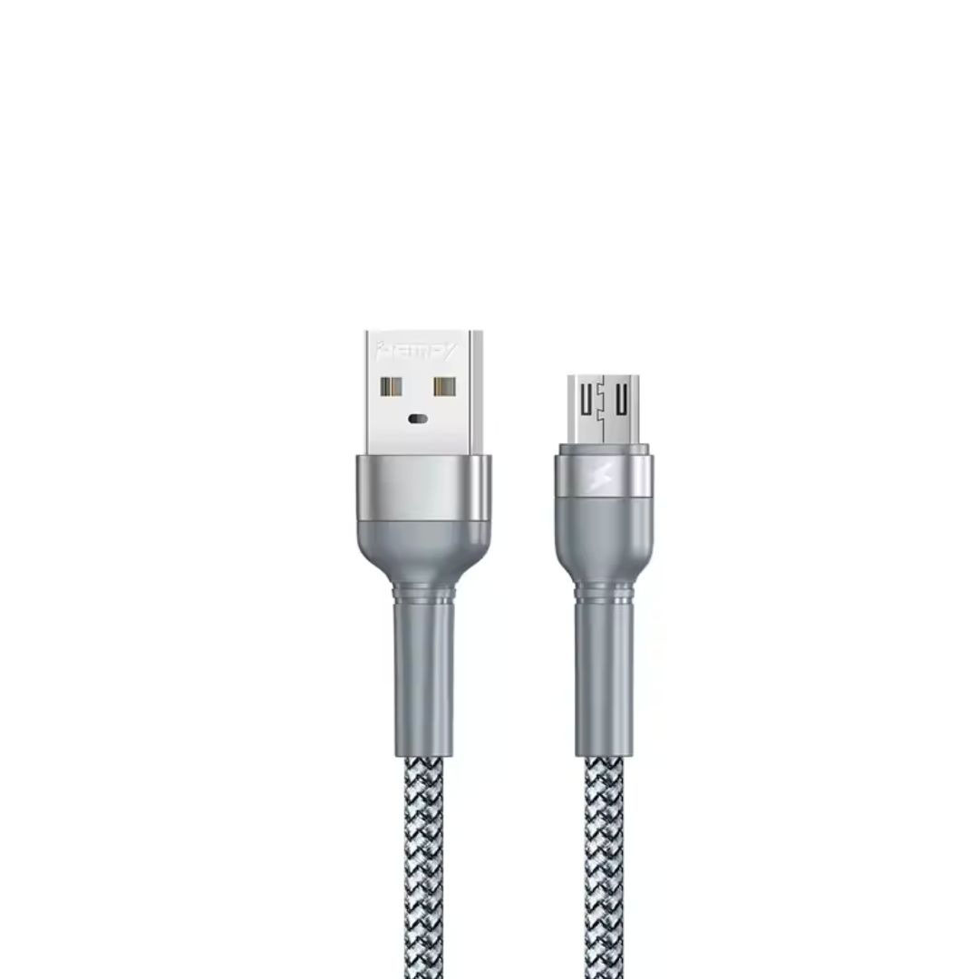 كابل شحن ريمكس RC-124m - ميكرو USB - 2.4 أمبير - 1 متر